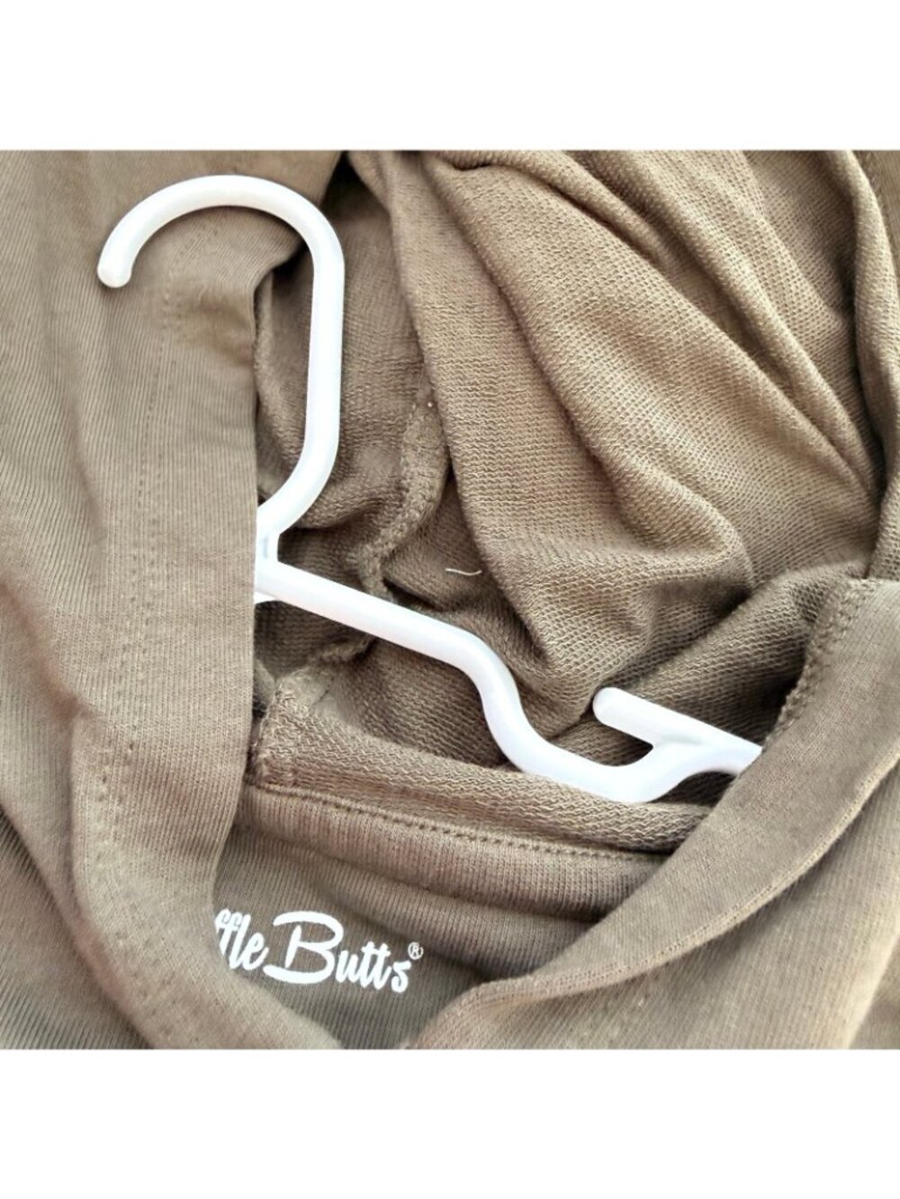 3 for $20 Ruffle Butts Girl Olive French Terry Hoodie 8 years - Picture 6 of 6